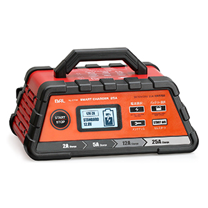 No 2708 12v 24vバッテリー充電器 Smart Charger 25a 大橋産業株式会社